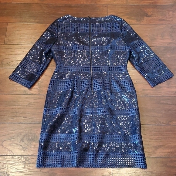 NWT Alex Marie Sequin Mesh Sheath dress - Picture 12 of 12